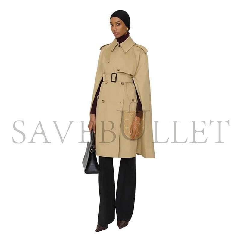 Bv*b*rry gabardine belmont trench cape 81211501
